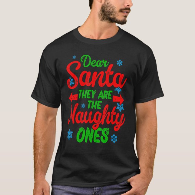 Lieber Weihnachtsmann, das sind die scheußlichen T-Shirt (Vorderseite)