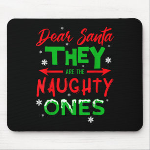 Lieber Weihnachtsmann, das sind die scheußlichen W Mousepad