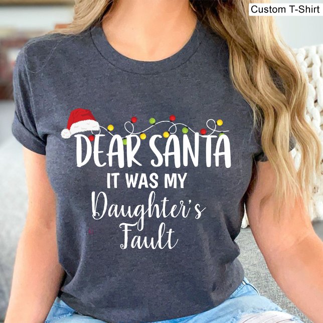 Lieber Weihnachtsmann, das war der Fault Funny Fun T-Shirt (Dear Santa It Was My Brother's Fault Funny xmas T-Shirt)
