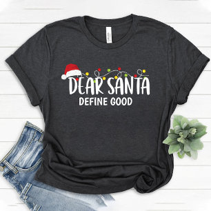 Lieber Weihnachtsmann Definition Gute / Funny Weih T-Shirt