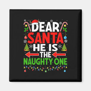 Lieber Weihnachtsmann, er ist ein tolles Weihnacht Magnet