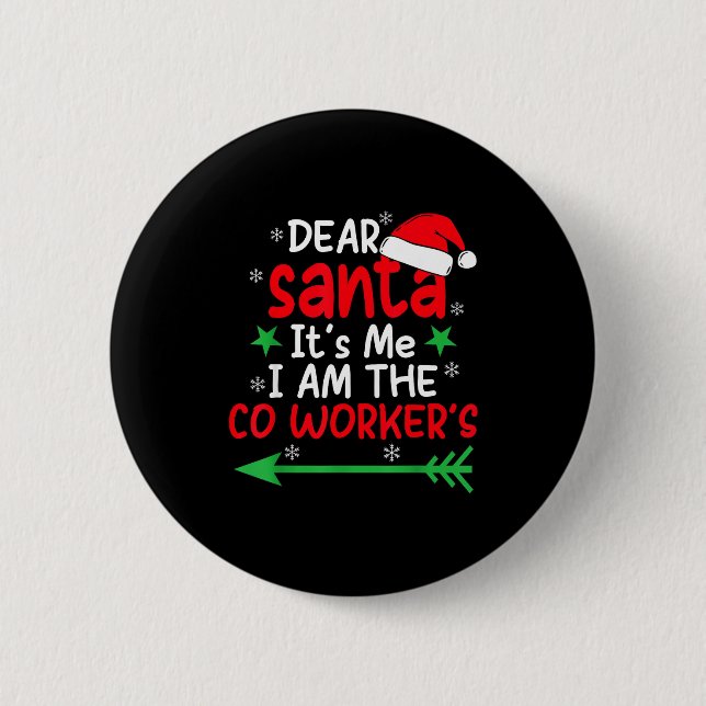 Lieber Weihnachtsmann, es ist die Schuld meines Ko Button (Vorderseite)