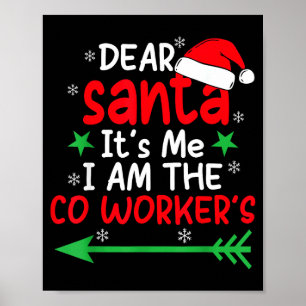 Lieber Weihnachtsmann, es ist die Schuld meines Ko Poster