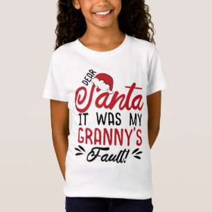 Lieber Weihnachtsmann, es war der Fehler meines Gr T-Shirt