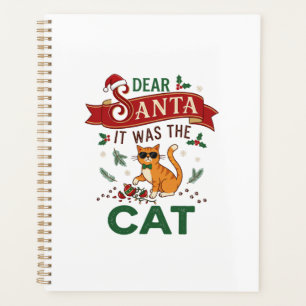 Lieber Weihnachtsmann Es War Orange Katze Weihnach Planer