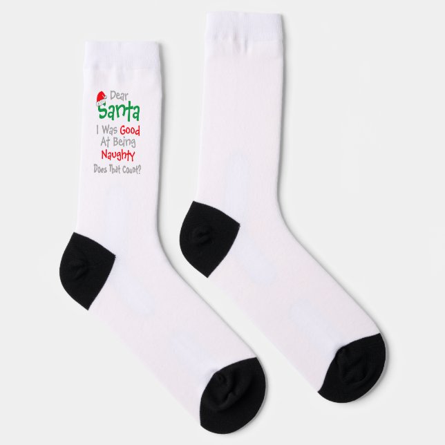 Lieber Weihnachtsmann: Gut darin, ein schmutziges  Socken (Rechts)