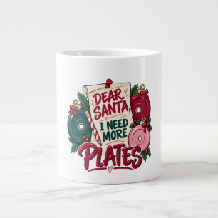 Lieber Weihnachtsmann, ich brauche mehr Gewichtssc Jumbo-Tasse
