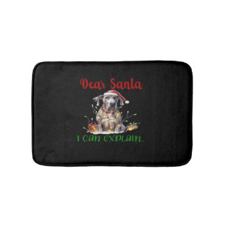 Lieber Weihnachtsmann, ich kann den Great Dane Ess Badematte