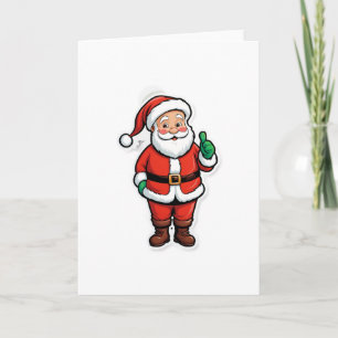 Lieber Weihnachtsmann, ich kann es erklären... Karte