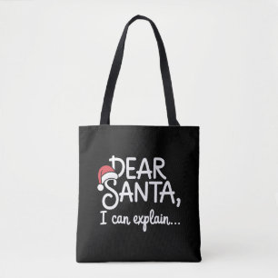 Lieber Weihnachtsmann, ich kann es erklären Lustig