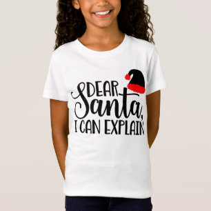 Lieber Weihnachtsmann, ich kann es erklären T-Shirt