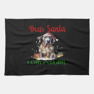 Lieber Weihnachtsmann, ich kann Great Dane Essenti Geschirrtuch