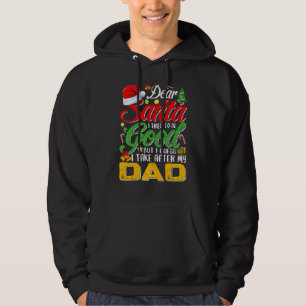 Lieber Weihnachtsmann Ich versuchte, gut zu sein, Hoodie