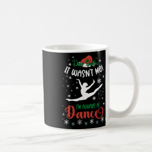Lieber Weihnachtsmann, ich war es nicht, ich bin i Kaffeetasse