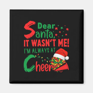 Lieber Weihnachtsmann, ich war es nicht, ich bin i Magnet