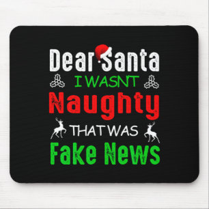 Lieber Weihnachtsmann, ich war nicht unartig, das  Mousepad