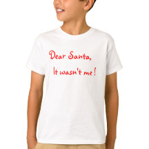 Lieber Weihnachtsmann, ich war's nicht!