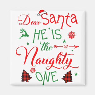 Lieber Weihnachtsmann ist die freche Familie Chris Magnet