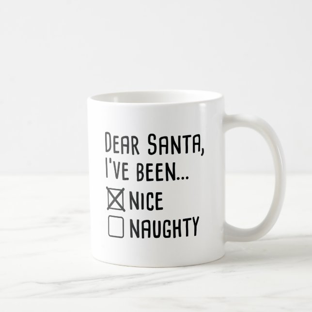 Lieber Weihnachtsmann Kaffeetasse (Rechts)