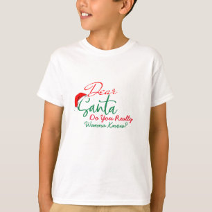 Lieber Weihnachtsmann Lustiges Weihnachts-Shirt - T-Shirt