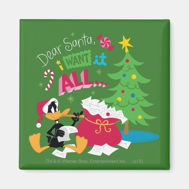 Lieber Weihnachtsmann Magnet (Vorne)