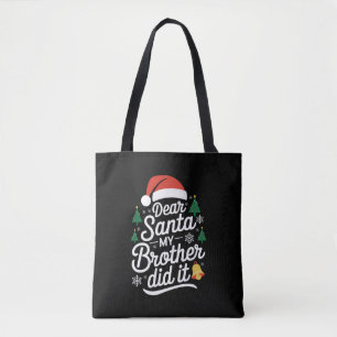 Lieber Weihnachtsmann, mein Bruder hat es getan, l