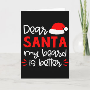Lieber Weihnachtsmann-Shirt Lustiges passendes Fam Karte