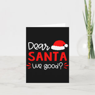 Lieber Weihnachtsmann-Shirt Lustiges passendes Fam Karte