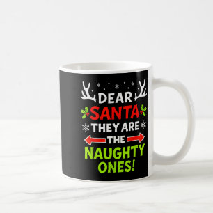 Lieber Weihnachtsmann Sie die Unartigen Weihnachte Kaffeetasse