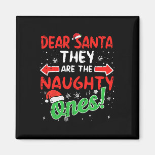 Lieber Weihnachtsmann Sie Die Unartigen Weihnachte Magnet
