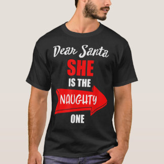 Lieber Weihnachtsmann - sie ist das schmucke Weihn T-Shirt
