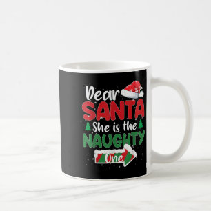 Lieber Weihnachtsmann, sie ist die schmuddeligen,  Kaffeetasse