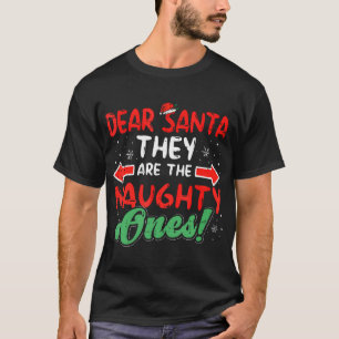Lieber Weihnachtsmann sie scheußlich Weihnachtsmän T-Shirt