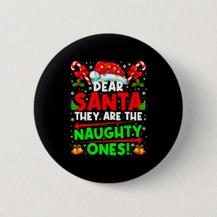 Lieber Weihnachtsmann Sie Sind Der Böse Eine Weihn Button