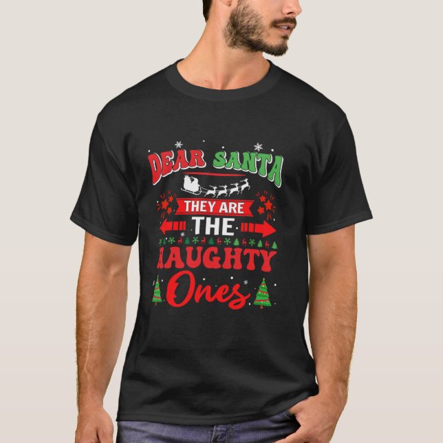 Lieber Weihnachtsmann, sie sind die scheußlichen O T-Shirt (Vorderseite)