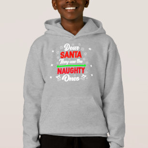 Lieber Weihnachtsmann, sie sind scheußliche Weihna Hoodie