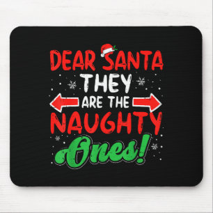 Lieber Weihnachtsmann Sie Unartige Weihnachten Xma Mousepad