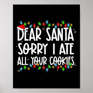 Lieber Weihnachtsmann, sorry, ich habe alle deine Poster