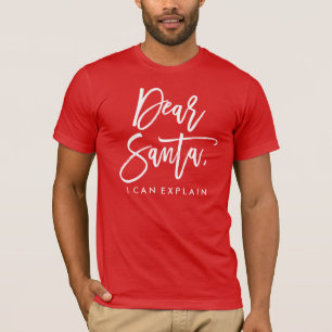 Lieber Weihnachtsmann Weihnachten T-Shirt