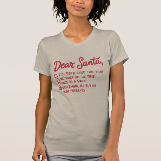Lieber Weihnachtsmann - Weihnachtsdesign T-Shirt