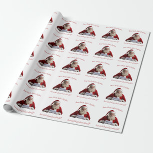 Lieber Weihnachtsmann... Weihnachtsmann, Weihnacht Geschenkpapier