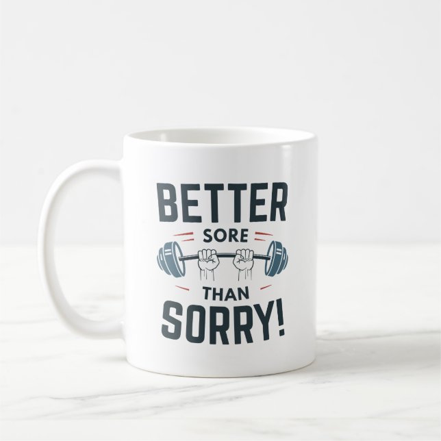 Lieber wütend als Sorry Kaffeetasse (Links)