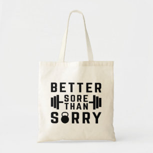 Lieber wütend als Sorry Tragetasche