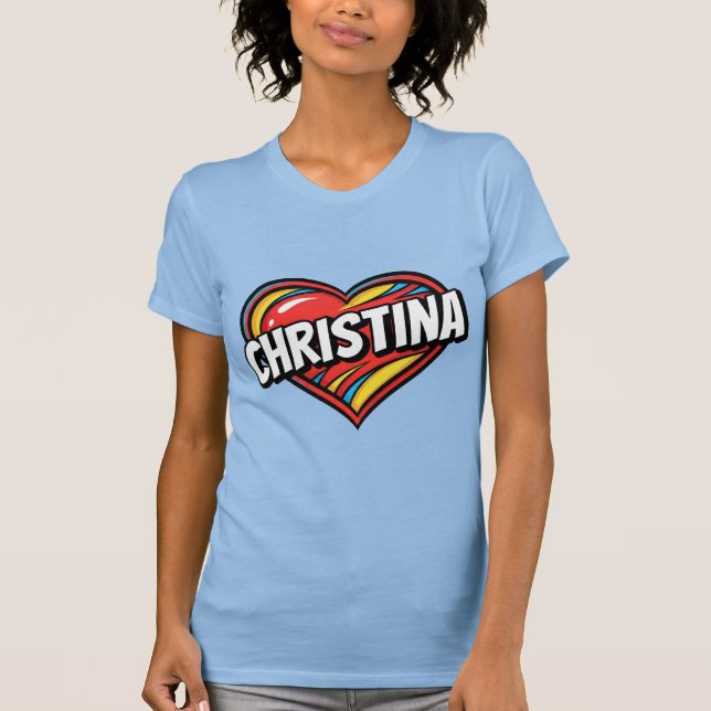 Liebes Christina T-Shirt (Vorderseite)