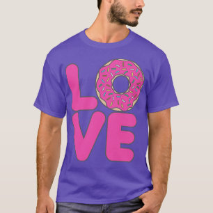 Liebes Donut Erdbeere T-Shirt