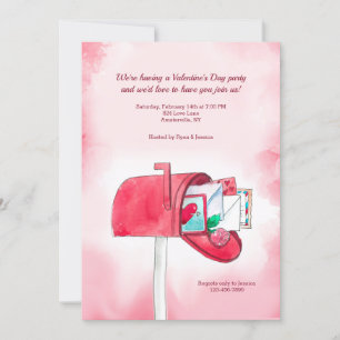 Liebes-Einladung sendet Ihnen Einladung