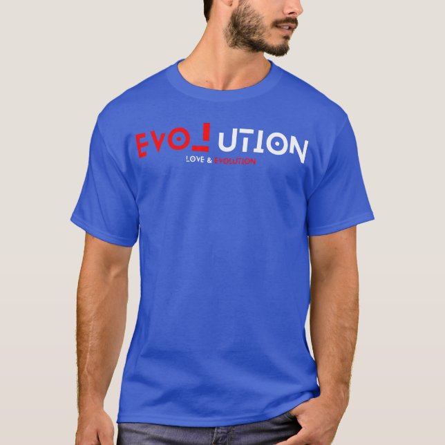 Liebes-Evolutionsfreunde T-Shirt (Vorderseite)