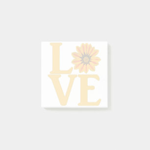 Liebes-Gazanie Classic Post-it Klebezettel