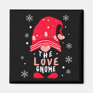 Liebes-Gnom-Familie passende Valentinstag lustige Magnet