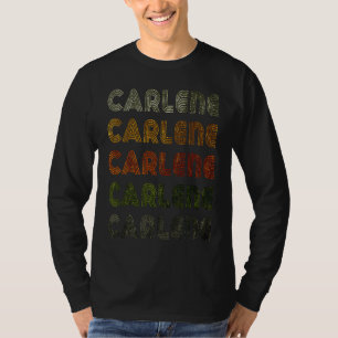 Liebes Herz Carlene GrungeVintage Stil Schwarz Car T-Shirt
